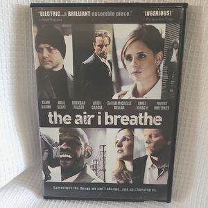 The Air I Breathe DVD 2008 Kevin Bacon, Sarah Michelle Gellar, Forest Whitaker